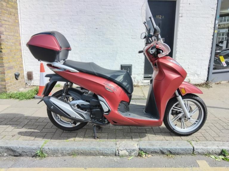 HONDA SH350 SH350I RED 2021 LOW MILEAGE!