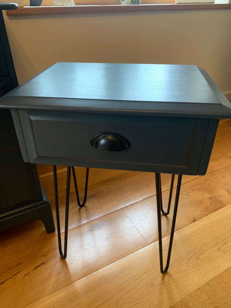 STAG MINSTREL BEDSIDE TABLES-REFURBISHED 