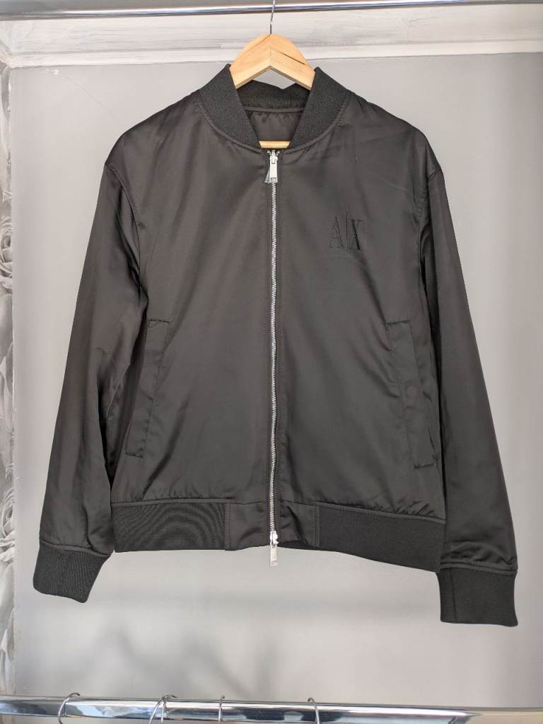 (RRP-£340) SPECIAL EDITION Armani A/X Reversible Bomber Jacket Brand New Never worn. Size L