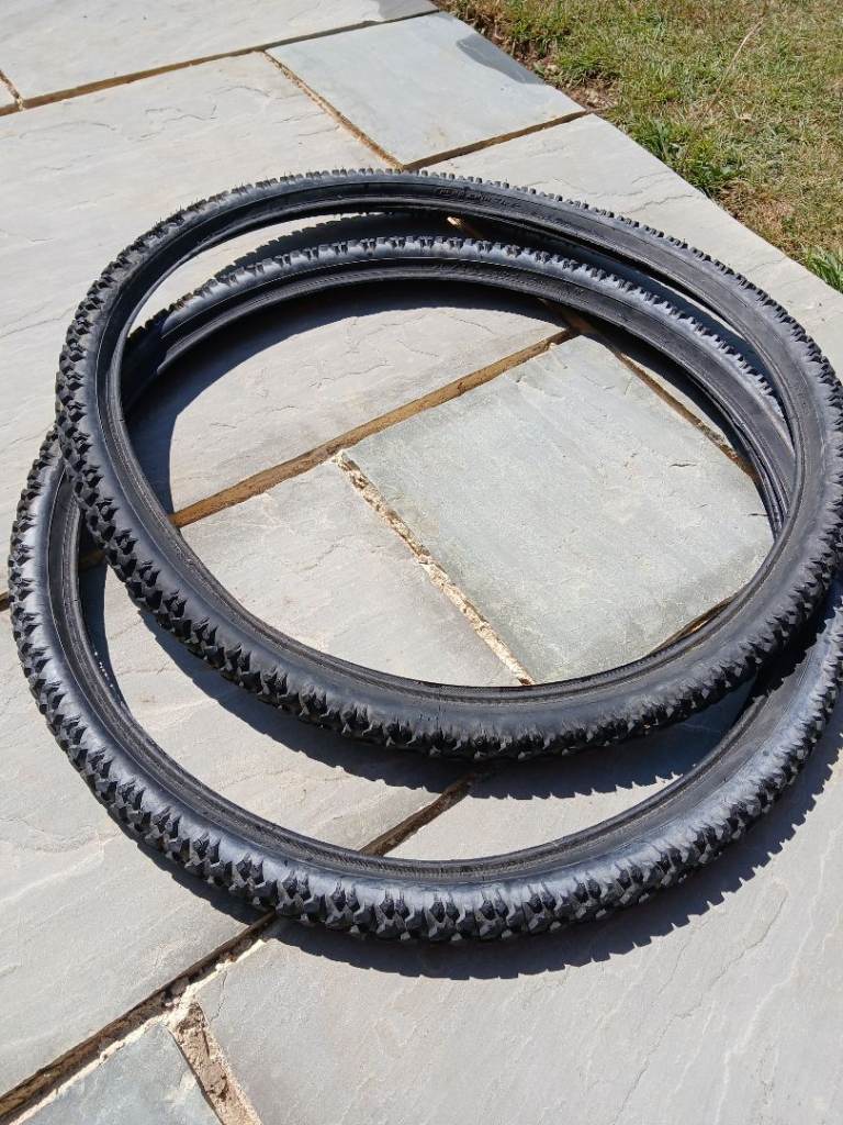Mountain bike tyres x2 26 inch 