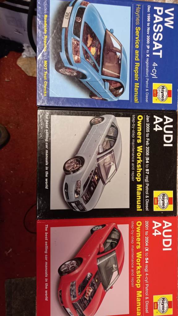  3 HAYNES WORKSHOP MANUALS