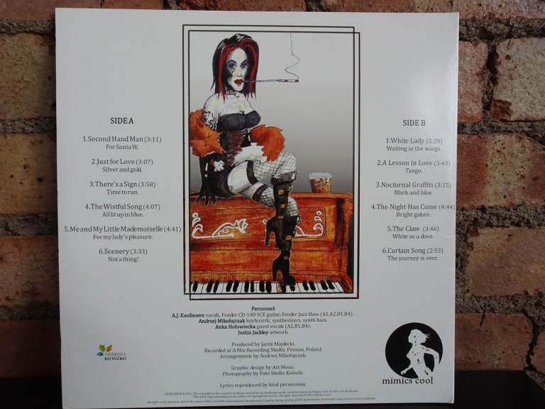 A.J. Kaufmann ‎– Second Hand Man (Limited Edition Black Vinyl)