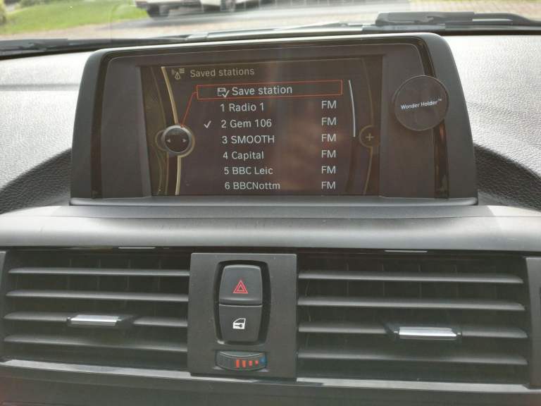 BMW 2012 F20 1 SERIES SCREEN / RADIO DISPLAY 926275201V