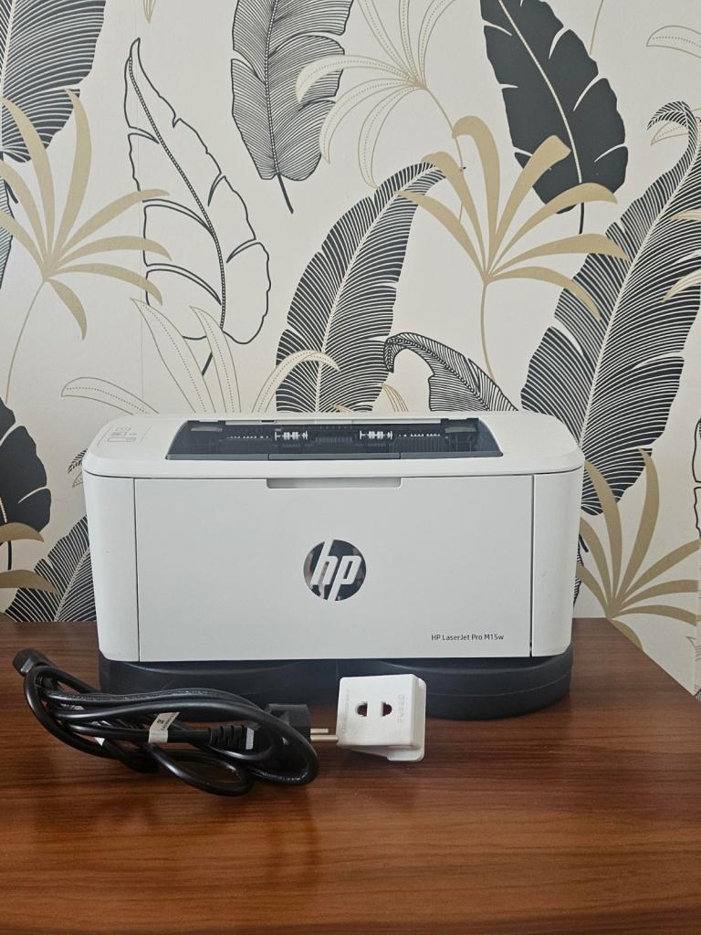  HP LaserJet Pro M15w – Compact Wireless Mono Laser Printer