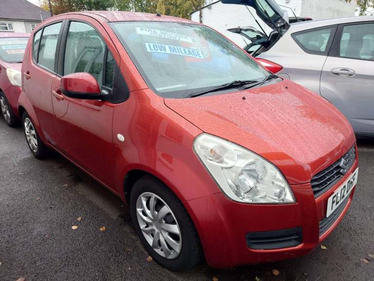 2012 Suzuki Splash 1.2 SZ3 Euro 5 5dr HATCHBACK Petrol Manual