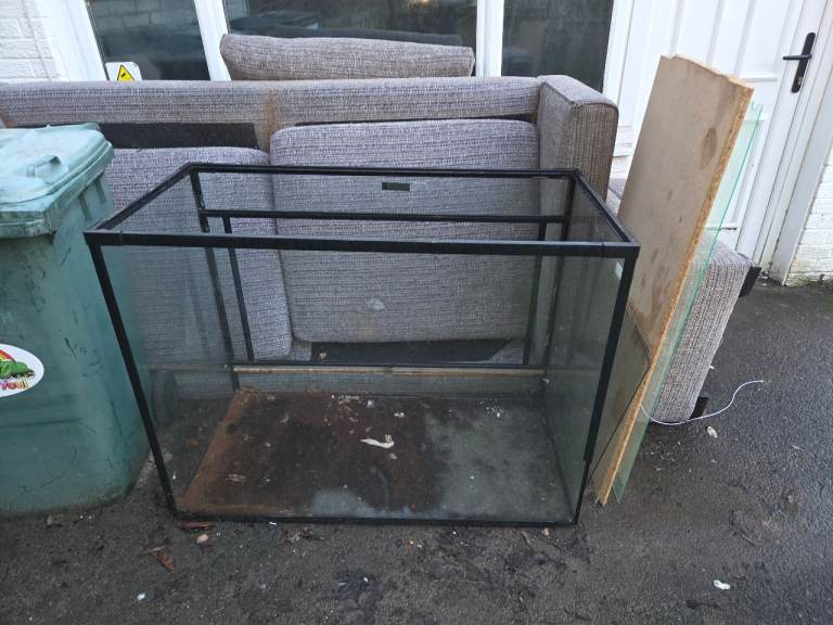 5x3x2 Glass vivarium with perspex top