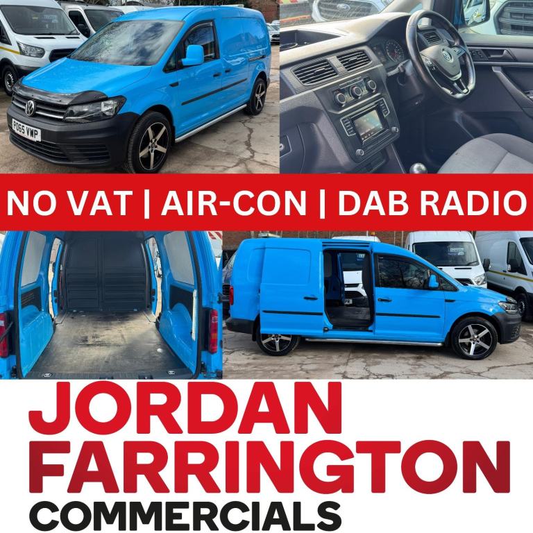 2015 65 Reg VOLKSWAGEN CADDY MAXI 1.6 TDI C20 CR STARTLINE LWB 6 DOOR**NO VAT**