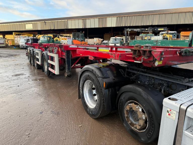 2015 SDC MULTIFUNCTION 4 AXLE TRAILER ...SPLITS 