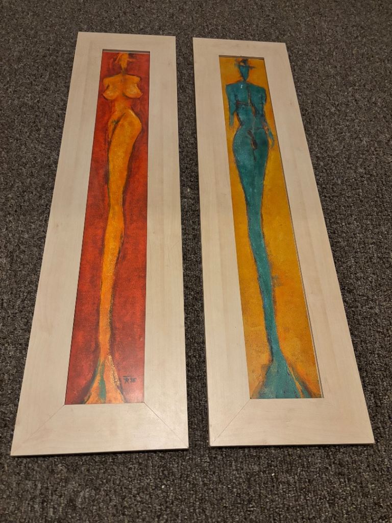 Two Framed Art Prints - Good Condition
