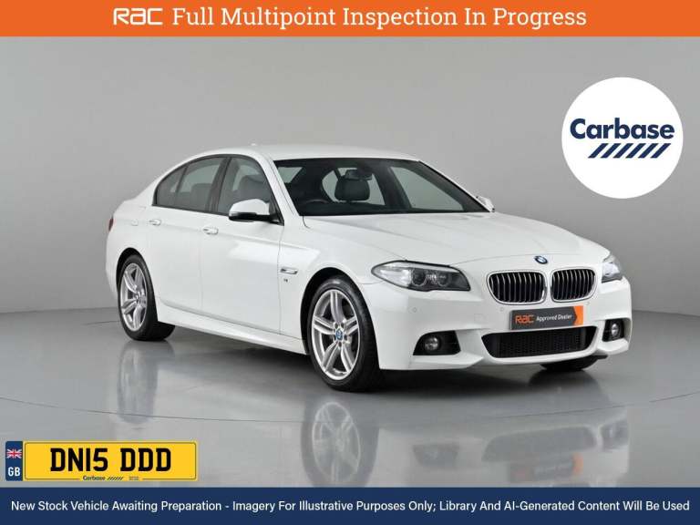 2015 BMW 5 Series 2.0 520d M Sport Saloon 4dr Diesel Manual Euro 6 (s/s) (190 ps) Saloon DIESEL M...