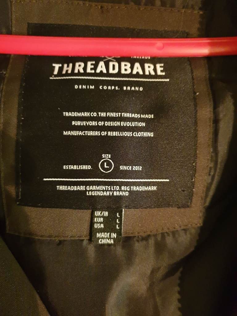 image for Threadbare polar technology mans coat 