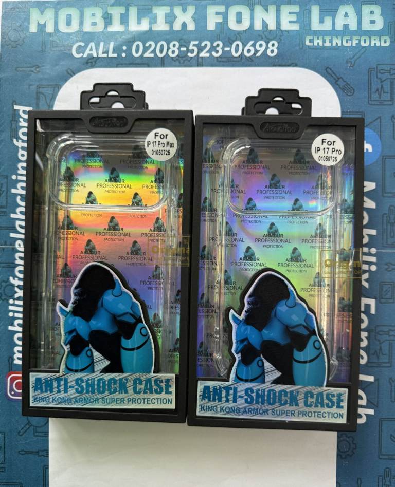 iPh 17 Series (17, 17 Pro, 17 Pro Max, 17 Air) Original Anti-Shock Cases & Anti-Burst Cases