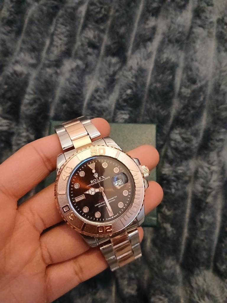 Mens bronze watch