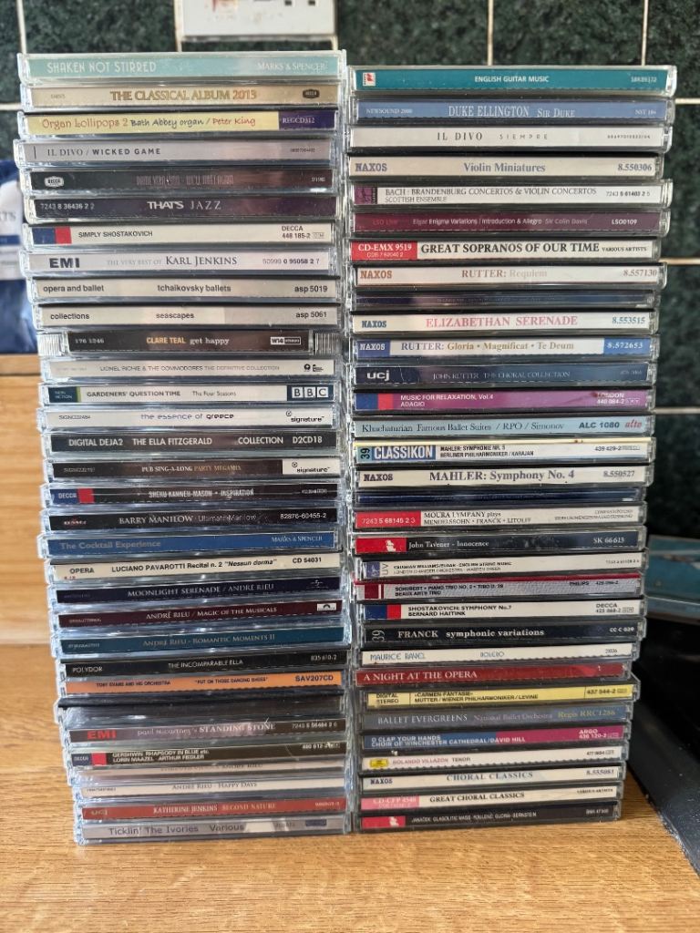 Classical music CDs bundle job lot 