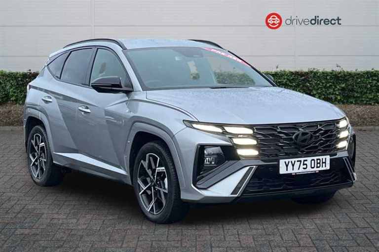 2025 Hyundai TUCSON 1.6 T-GDi N Line SUV 5dr Petrol Hybrid Auto Euro 6 (s/s) (215 ps) SUV Hybrid ...