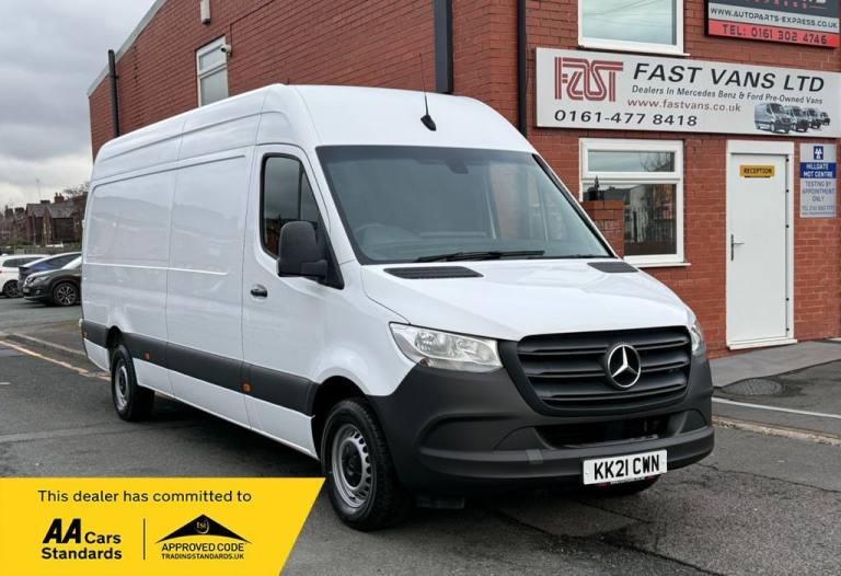 2021 Mercedes-Benz Sprinter 2.0 315 PROGRESSIVE CDI LWB HIGH ROOF 150 BHP PANEL VAN Diesel Manual