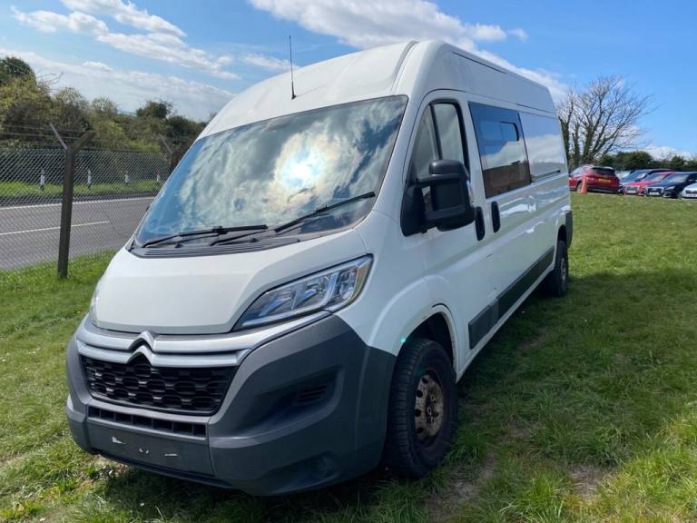 2017 17 CITROEN RELAY 35 L3H2 ENTERPRISE HDI 9 SEAT CREW CAB-IDEAL FOR CAMPER CO