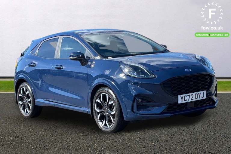 2022 Ford Puma 1.0 EcoBoost Hybrid mHEV ST-Line X 5dr Hatchback PETROL Manual