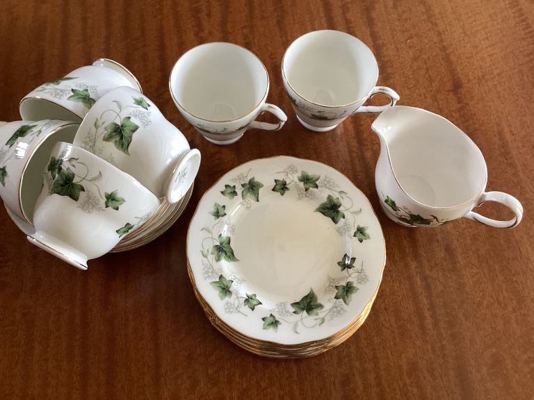 Vintage china tea set