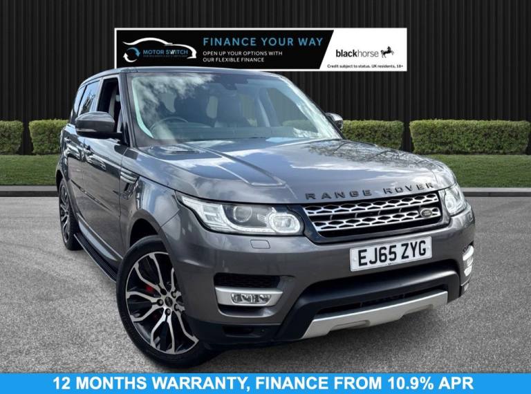 2015 65 LAND ROVER RANGE ROVER SPORT 3.0 SD V6 HSE SUV 5DR DIESEL AUTO 4WD EURO 