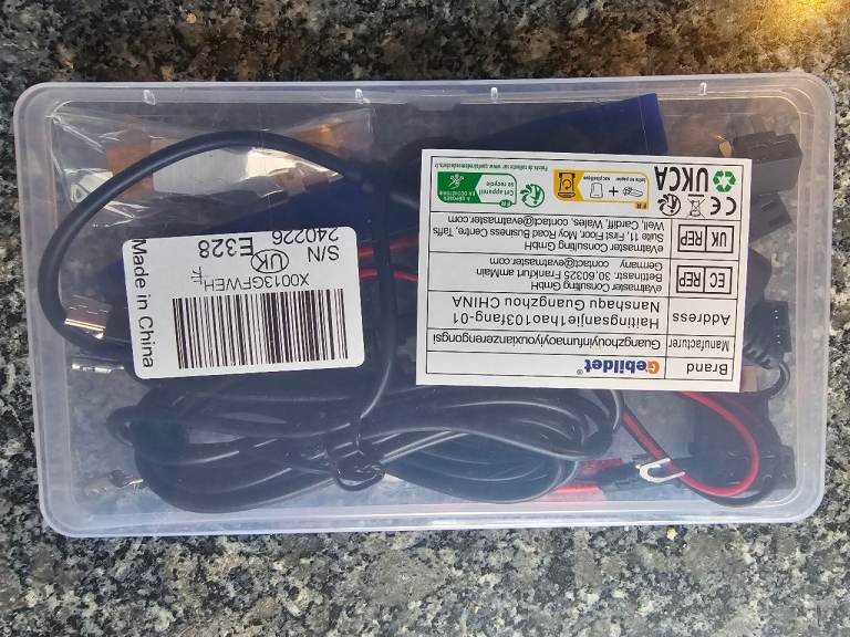 Dashcam hardwire kit 