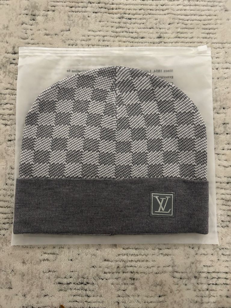 image for Grey Louis Vuitton Beanie