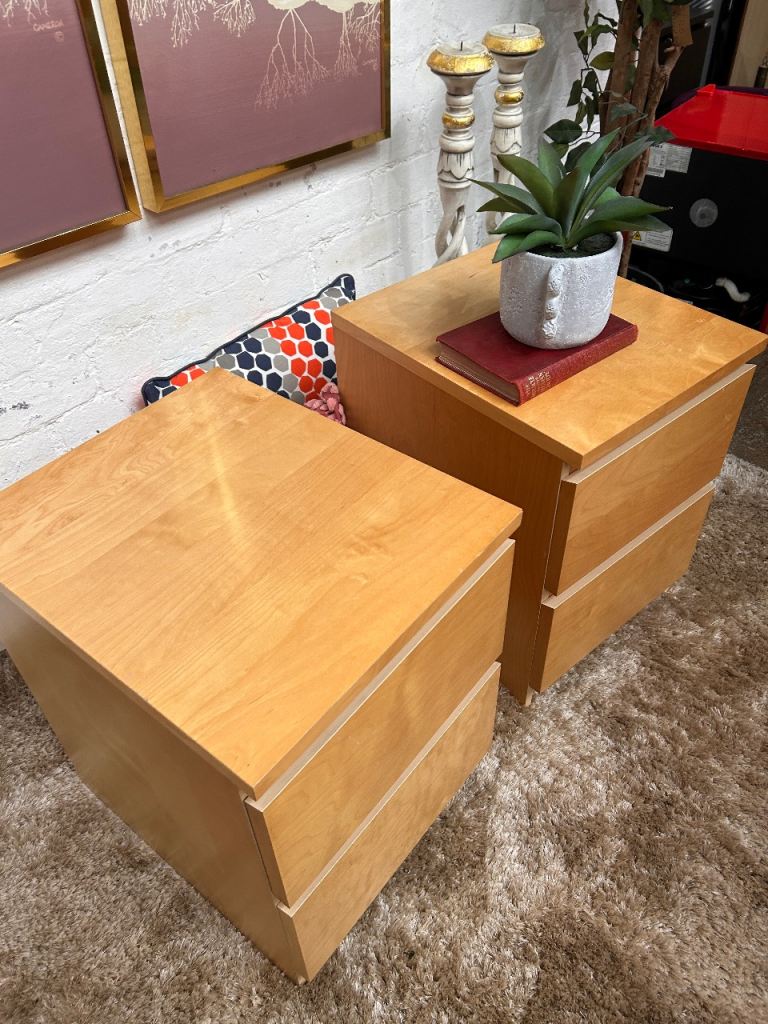 Pair of Ikea Bedside Tables £80