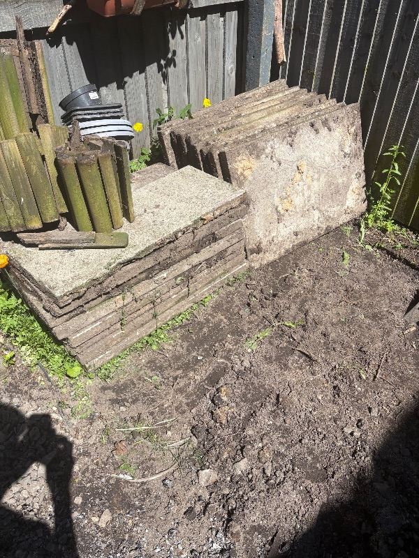 Standard paving slabs for free x25 