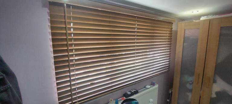 Wooden blinds Used