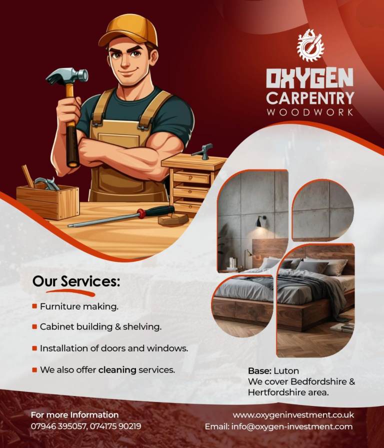 Carpentry & Woodwork (Handyman) Cleaning Services