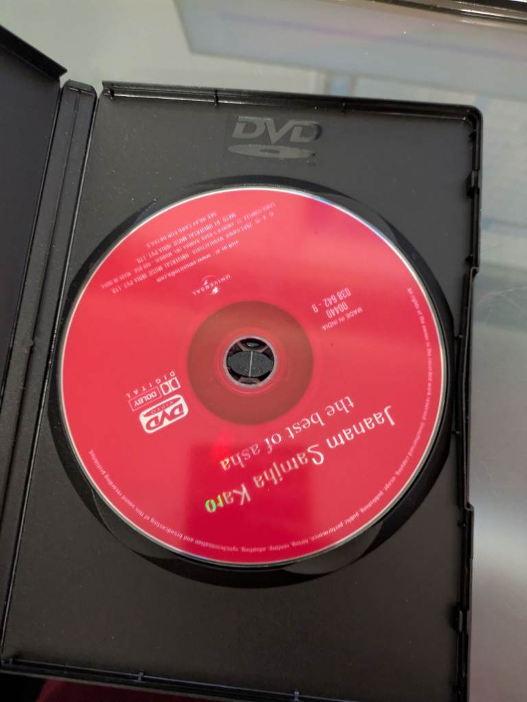  Jaanam Samiha Karo The Best Of Asha DVD 9 songs Music Videos Hindi Asian