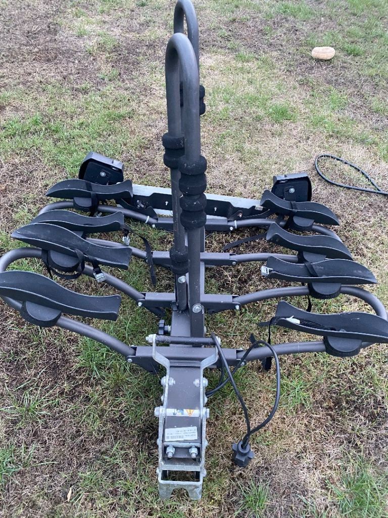 4 Cycle carrier, tow bar mounted 