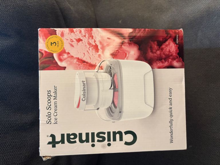 New ice cream maker 