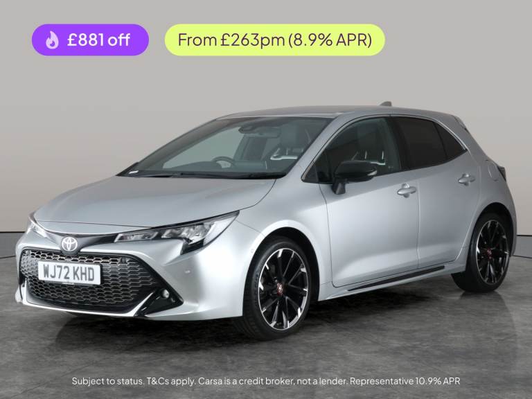 2022 Toyota Corolla 1.8 VVT-h GR SPORT Hatchback 5dr Petrol Hybrid CVT Euro 6 (s/s) (140 ps) -  H...