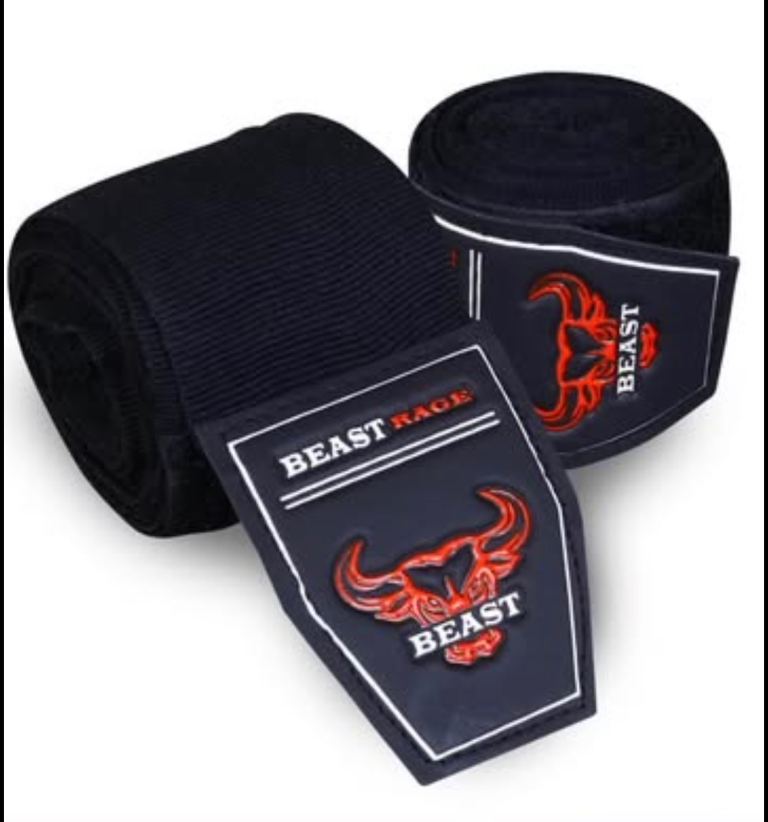 black boxing hand wraps