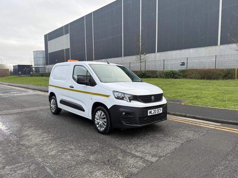 2020 Peugeot Partner 1000 1.5 BlueHDi 100 Professional Van, 99K MILES, PSH PANEL VAN Diesel Manual