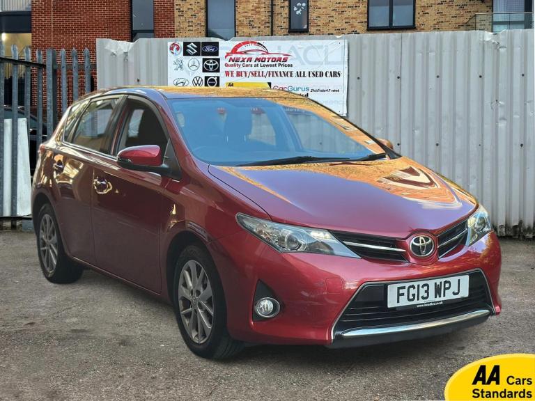 2013 Toyota Auris 1.6 V-Matic Icon 5dr Multidrive S HATCHBACK PETROL Automatic