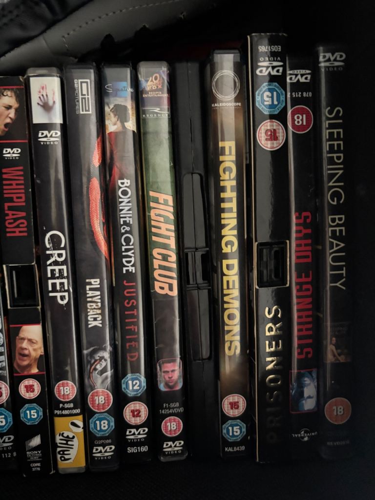 75 Dvd's & 50 Cd's
