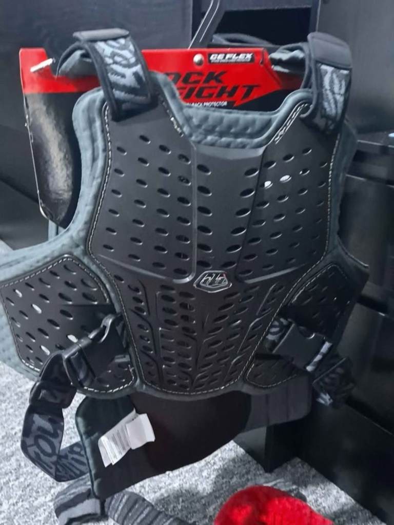 Mens Motorcross clothing, Top,Trousers, chest protection and knee pads 