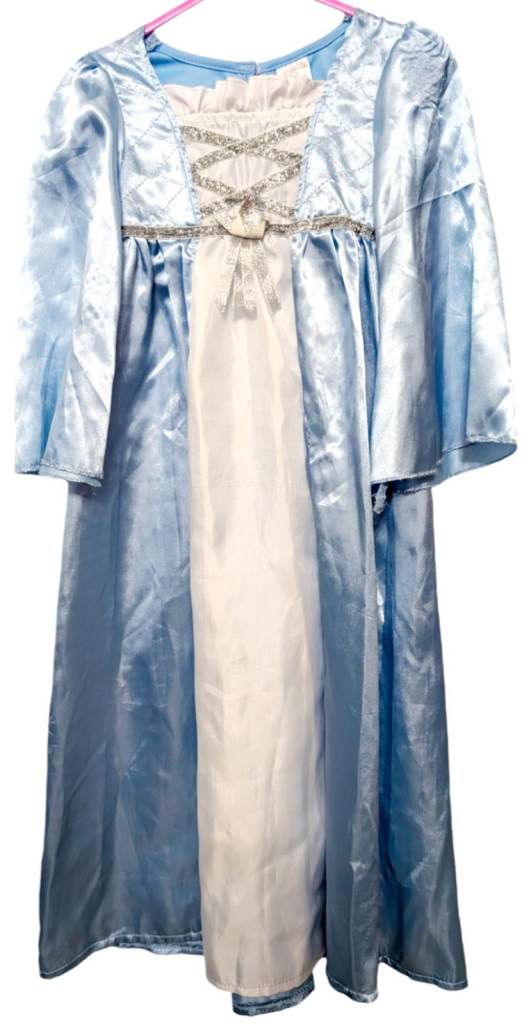  Tesco Blue Princess Dress for girls ages 3-4 Years