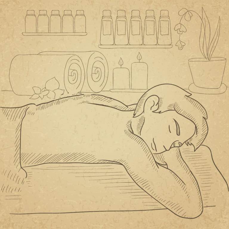 Lomi lomi massage by male massage therapist