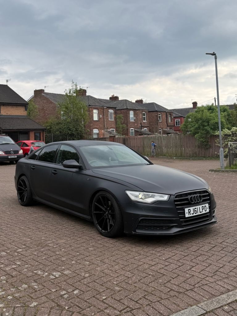 Audi A6 S-line 2011 220bhp BLK EDTN Matte Black Wrap RARE SPEC/TOP SPEC