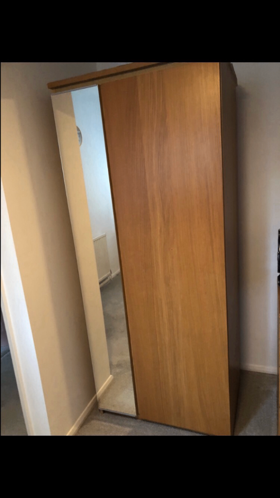 IKEA MALM 2 door freestanding Wardrobe  and Chest of 3 Drawer 