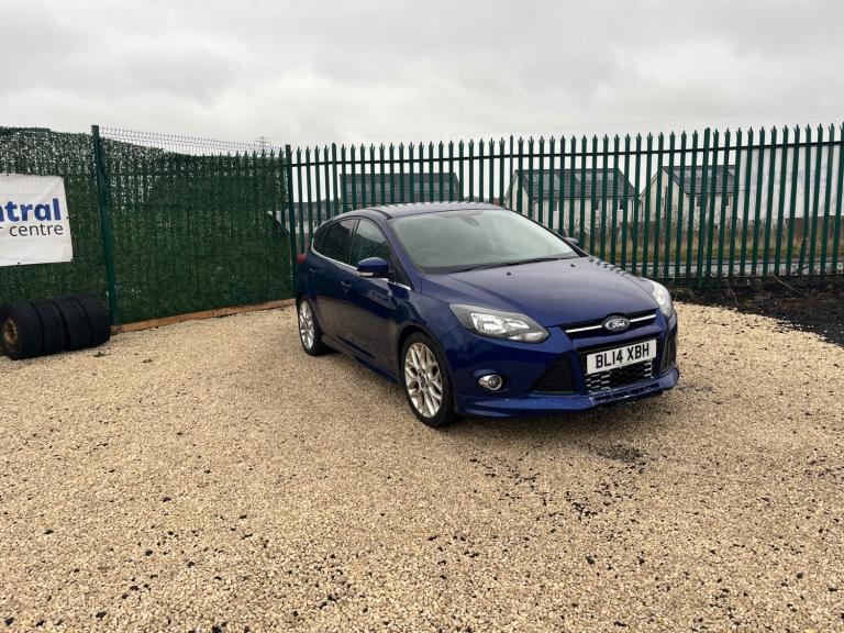 2014 Ford Focus 1.0 125 EcoBoost Zetec S 5dr HATCHBACK Petrol Manual