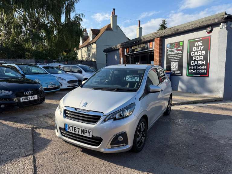2018 Peugeot 108 1.2 PureTech Allure 5dr HATCHBACK Petrol Manual