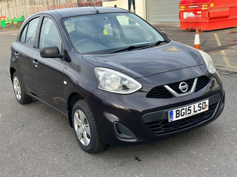 2015 Nissan Micra 1.2 Visia 5dr HATCHBACK Petrol Manual