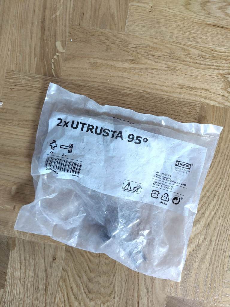 Kitchen cabinet door fixings - free!