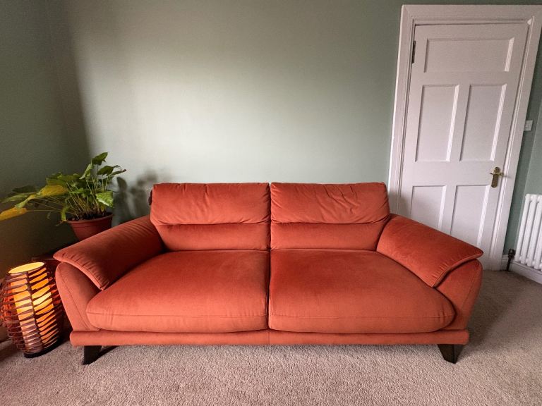 DFS Fargo Sofa 3 seater (Colour Rusty)