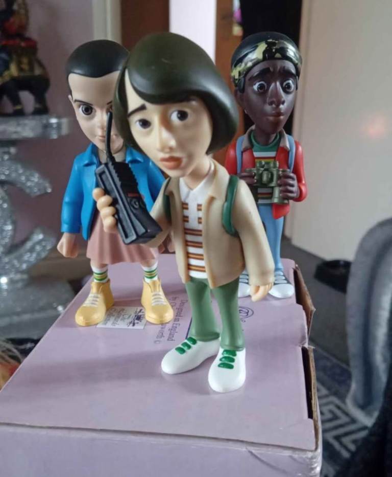 Stranger things, 3x figures