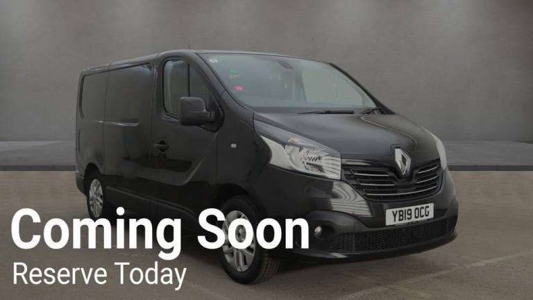 2019 19 RENAULT TRAFIC 1.6 DCI 27 SPORT NAV NO VAT VAN  EURO 6 (120 PS) DIESEL